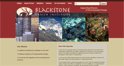 Desktop Screenshot of blackstoneranchinstitute.org